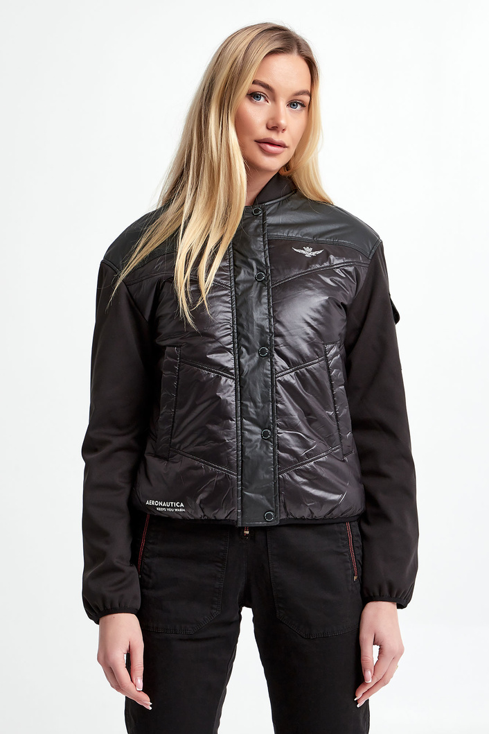 Kurtka damska pikowana AERONAUTICA MILITARE