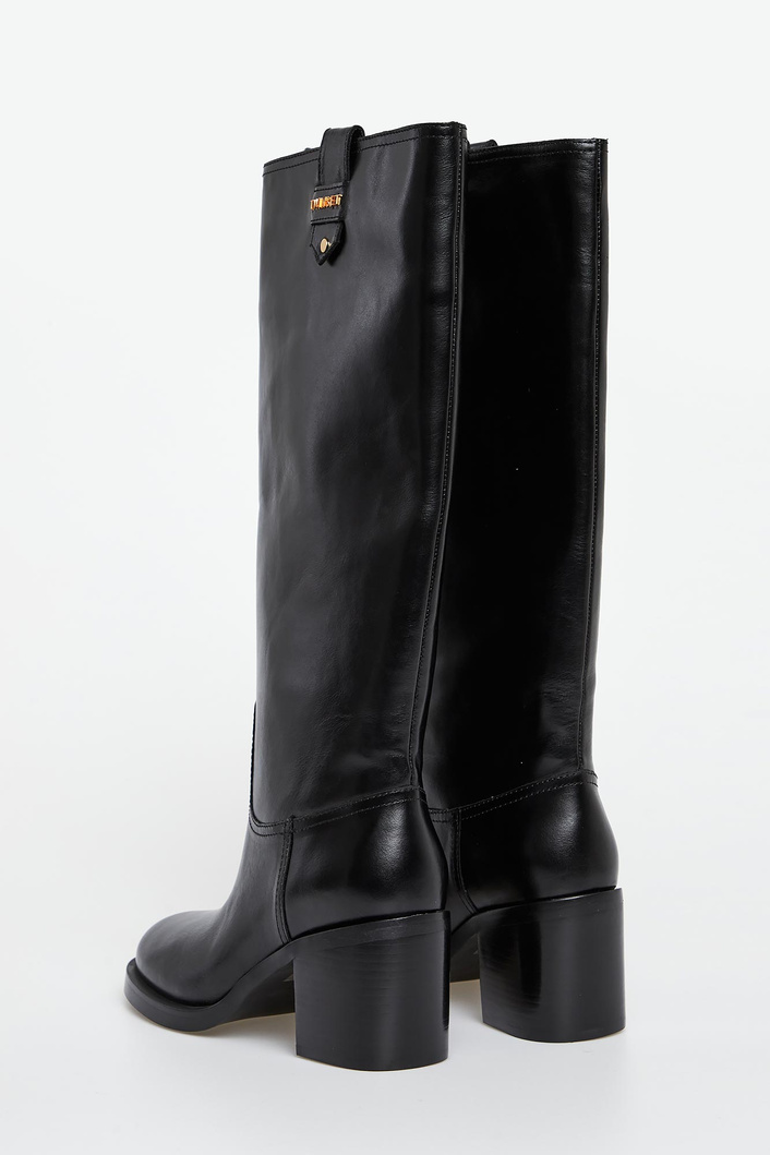 Kozaki damskie skórzane TWINSET