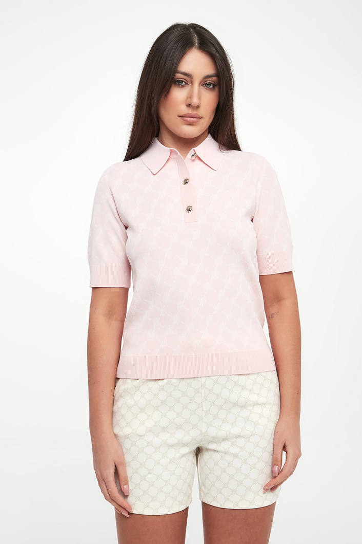 Polo damskie z logo Kella JOOP!