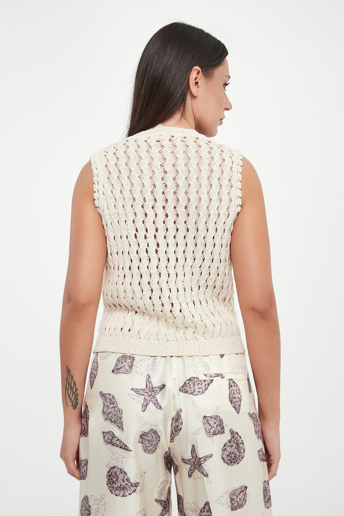 Sweter damski pleciony Emiro MARELLA MONOCHROME