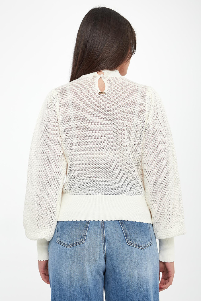 Sweter damski ażurowy TWINSET