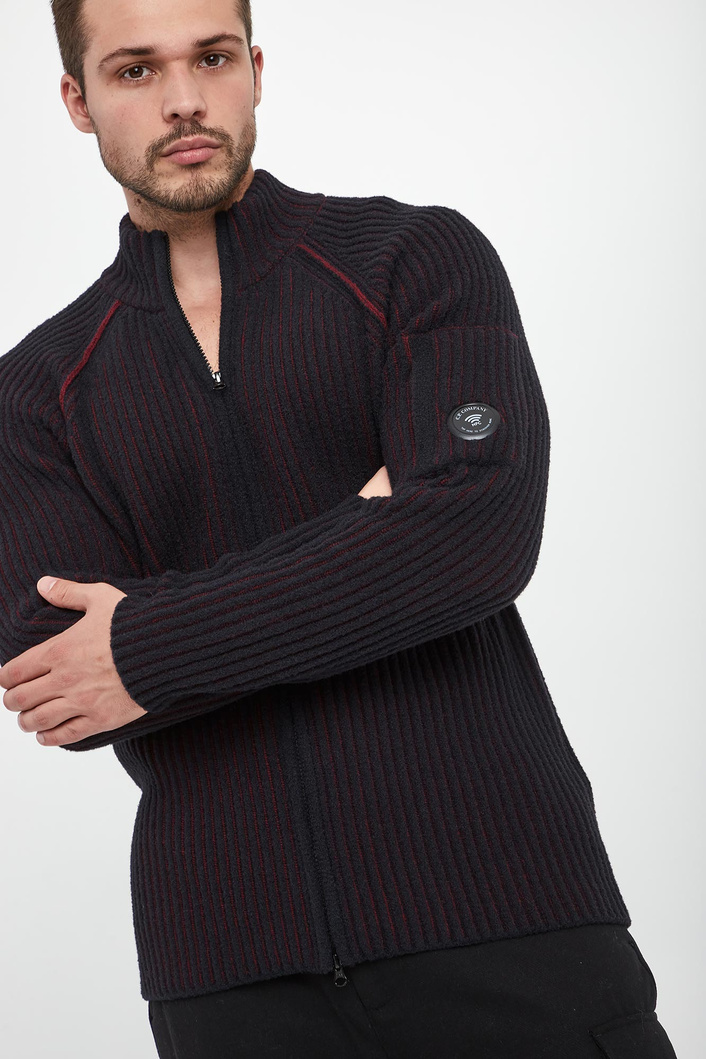 Sweter męski na zamek C.P. COMPANY