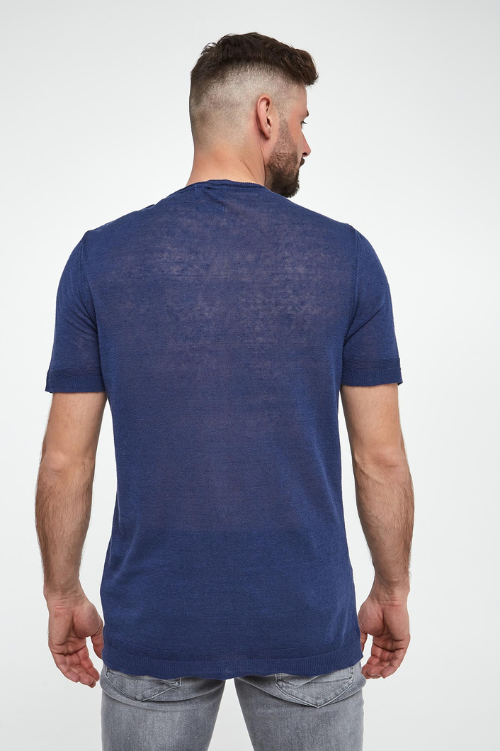 T-shirt męski lniany LIU JO