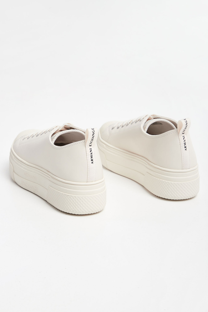 Sneakersy skórzane ARMANI EXCHANGE