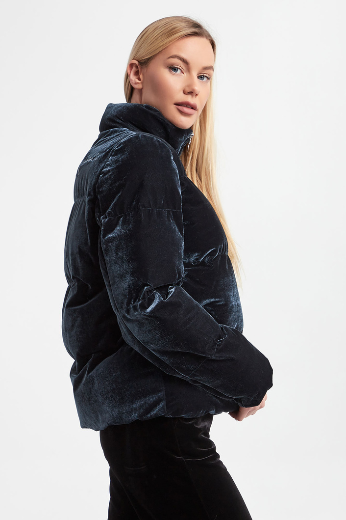 Kurtka welurowa EA7 EMPORIO ARMANI