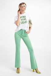 Spodnie damskie żakardowe LIU JO