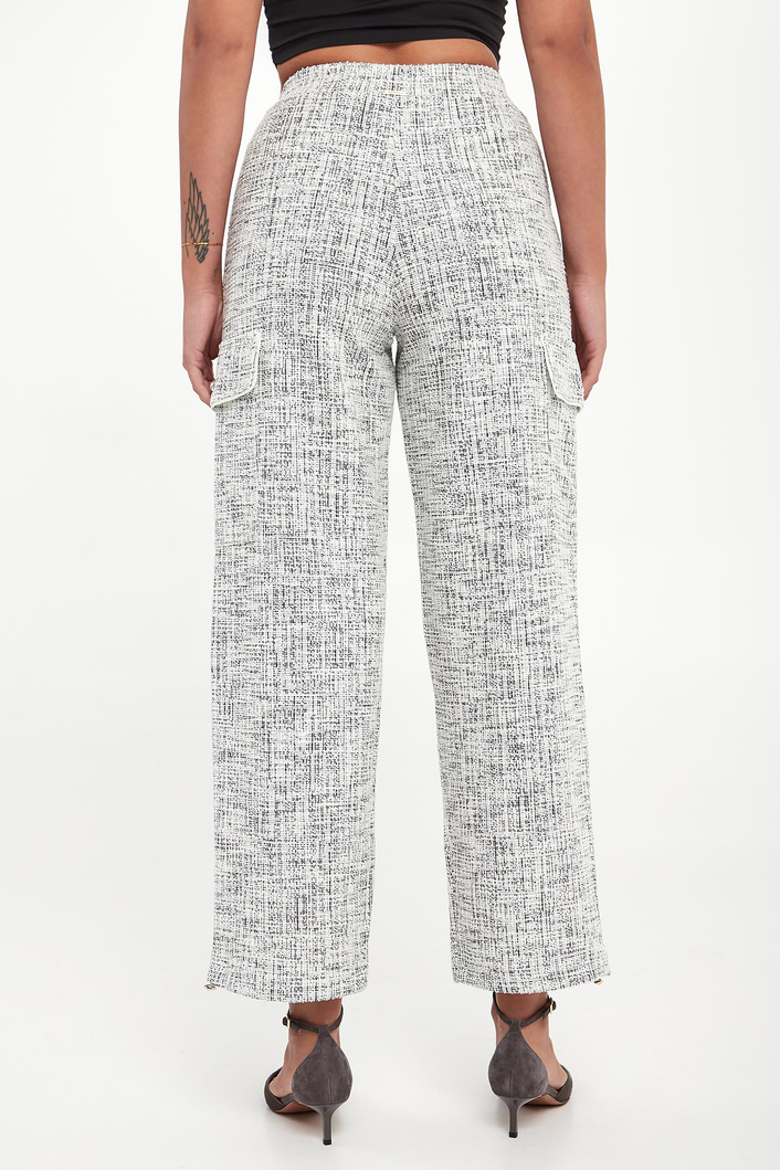 Spodnie damskie tweedowe cargo TWINSET U&B
