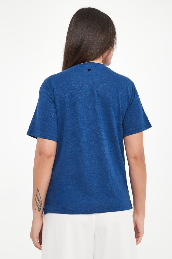 T-shirt lniany Pelota WEEKEND MAX MARA