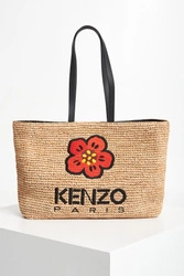 Torebka shopper pleciona KENZO