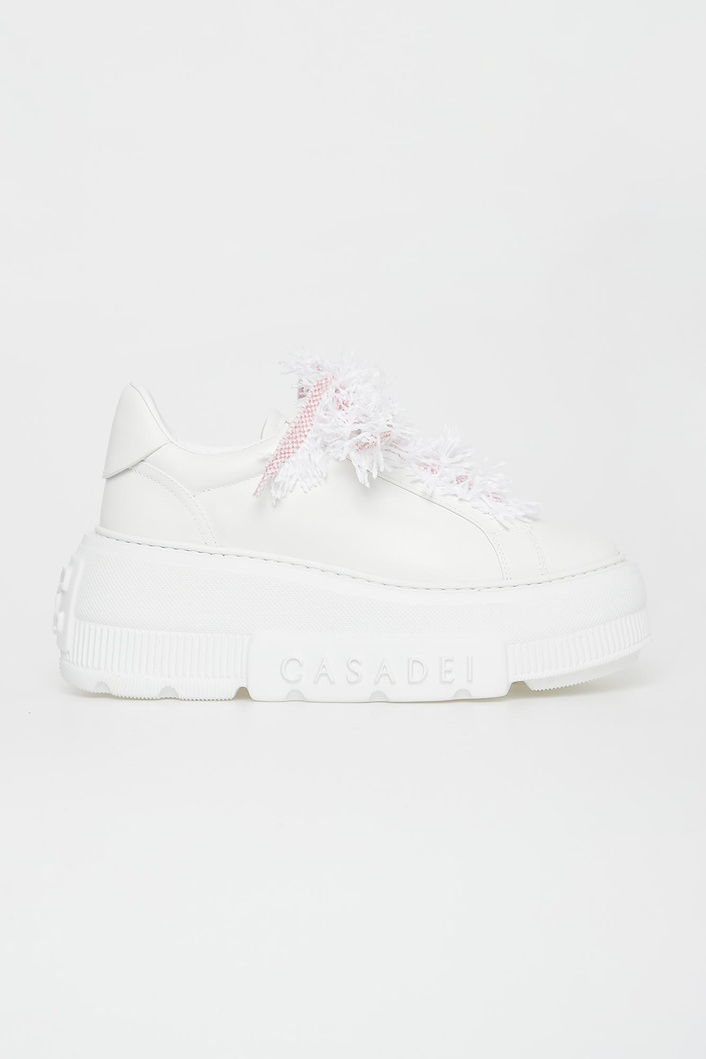Sneakersy damskie skórzane CASADEI