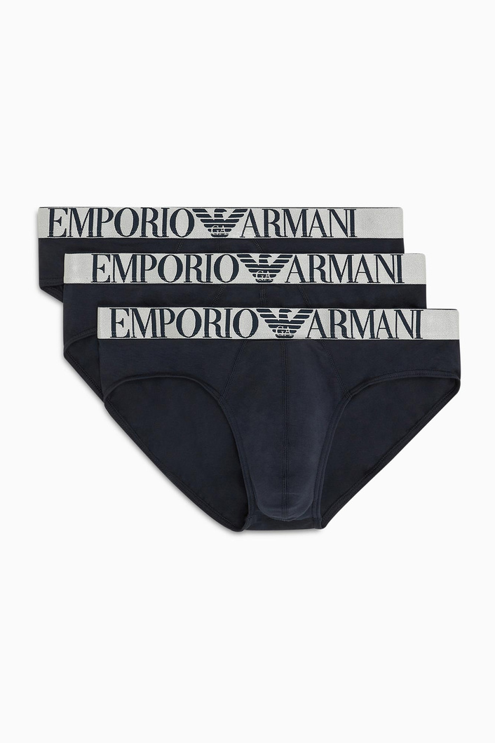 Slipy męskie 3-PAK EMPORIO ARMANI UNDERWEAR