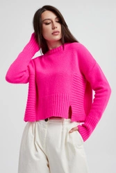 Sweter damski wełniano-kaszmirowy Armadillo PINKO