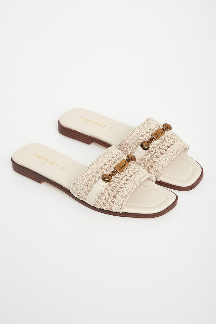 Klapki damskie TWINSET