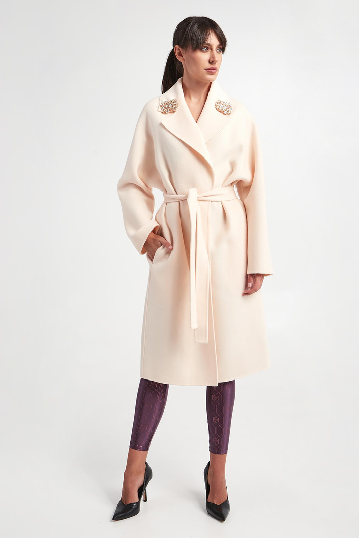 Płaszcz damski wełniany ELISABETTA FRANCHI