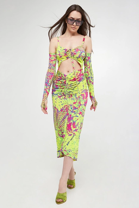 Sukienka midi VERSACE JEANS COUTURE