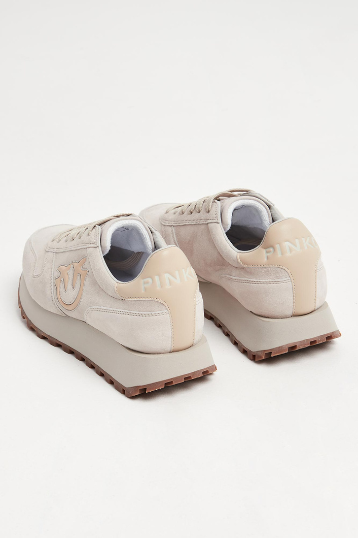 Sneakersy damskie zamszowe PINKO