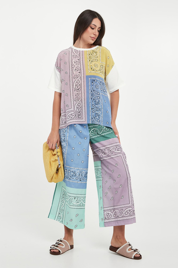T-shirt damski jedwabny Pampas WEEKEND MAX MARA