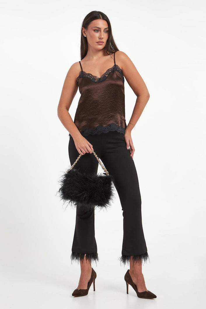 Top damski satynowy TWINSET