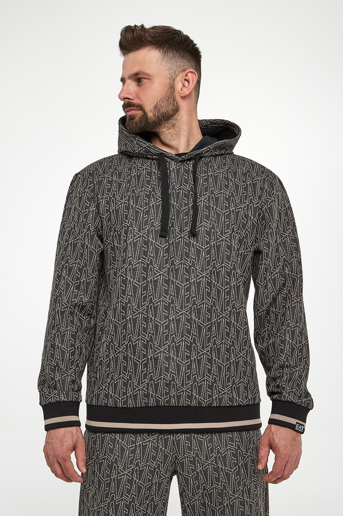 Bluza męska z kapturem EA7 EMPORIO ARMANI