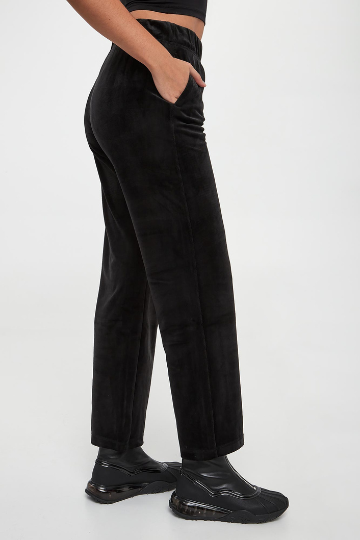 Spodnie damskie welurowe DKNY