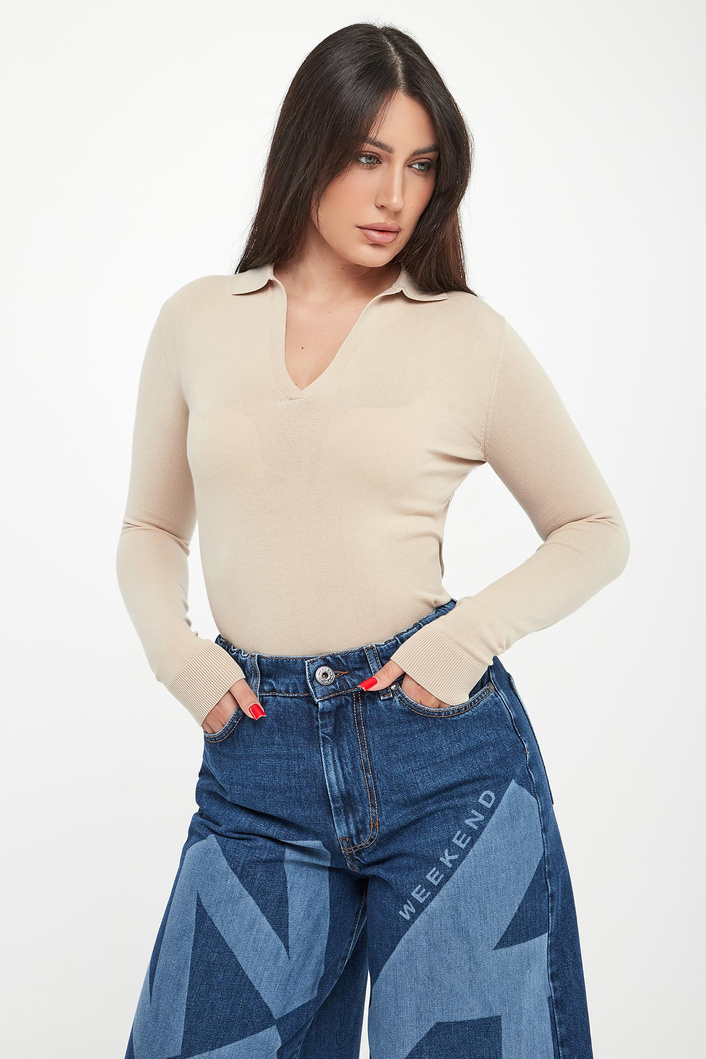 Sweter damski polo Palanca WEEKEND MAX MARA