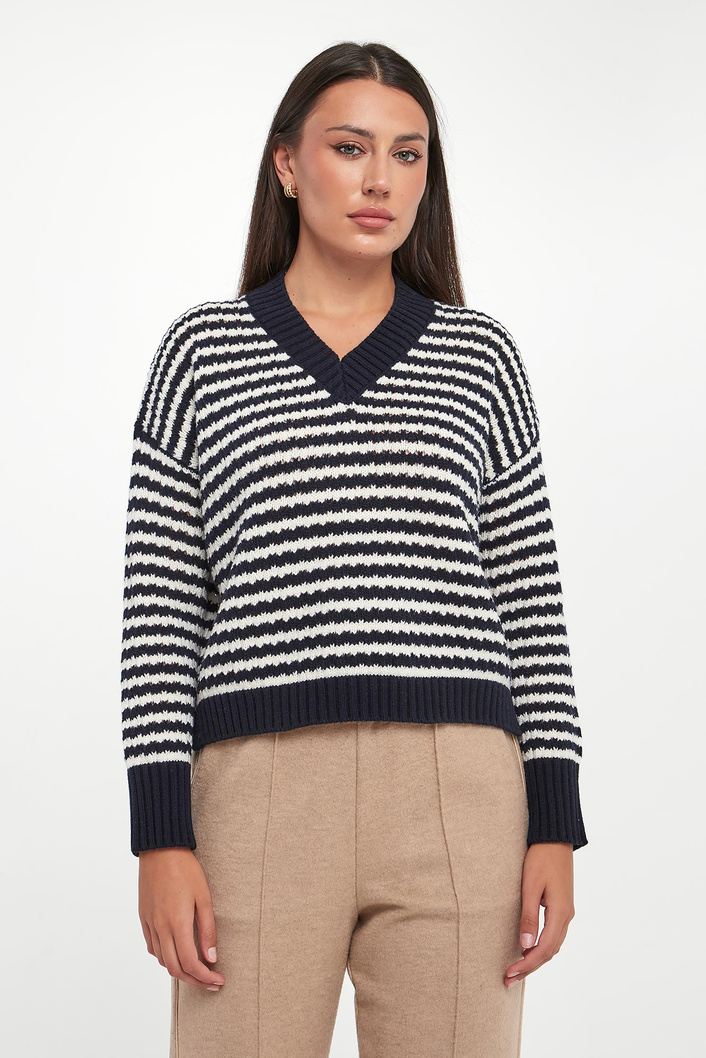 Sweter damski w paski Spiga WEEKEND MAX MARA