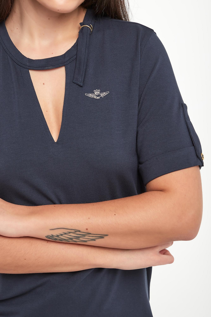 T-shirt damski AERONAUTICA MILITARE