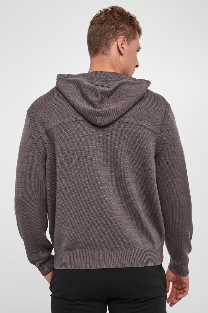 Sweter męski z wełną dziewiczą ARMANI EXCHANGE