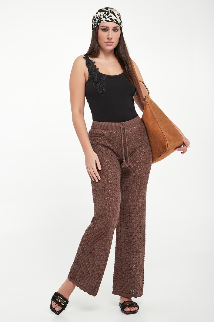 Top damski z haftem ERMANNO FIRENZE