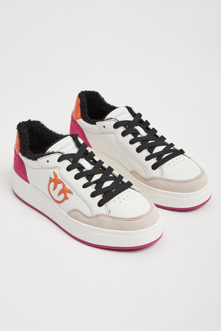 Sneakersy damskie skórzane PINKO