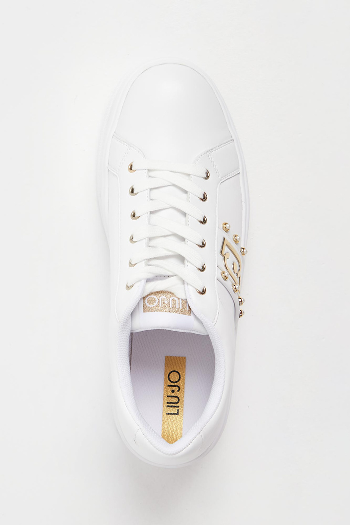 Sneakersy damskie skórzane LIU JO