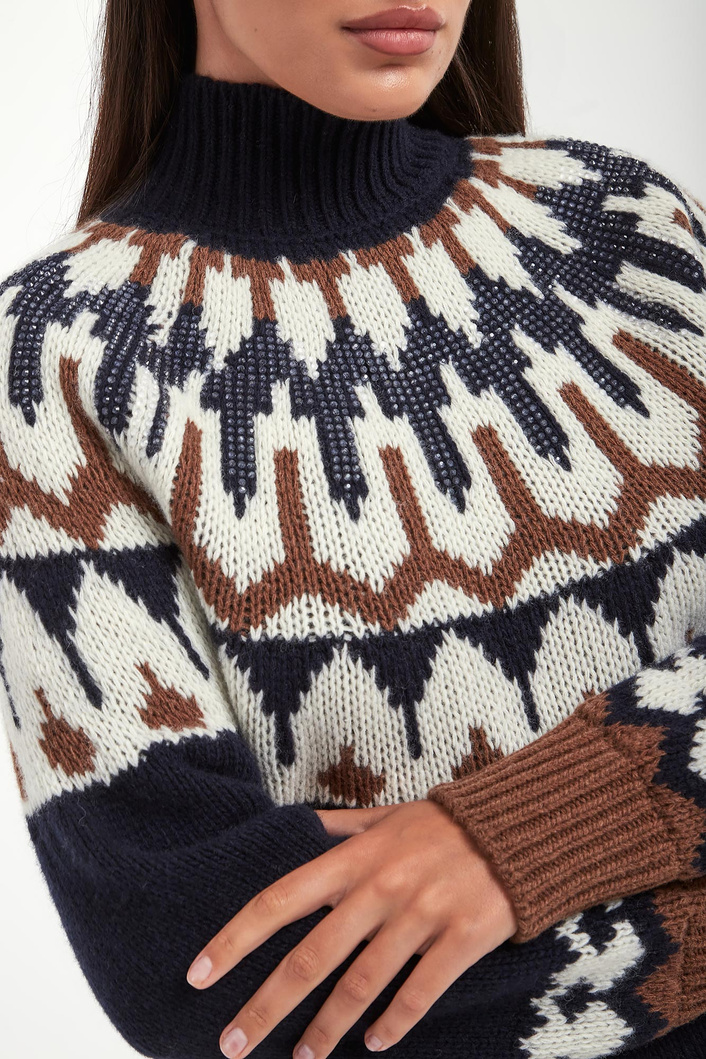 Sweter damski wełniany ERMANNO FIRENZE