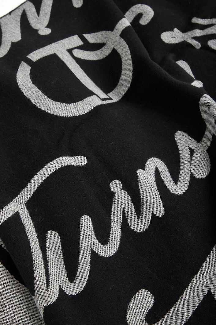 Szal damski z logo TWINSET