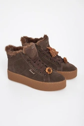 Sneakersy damskie skórzane TWINSET