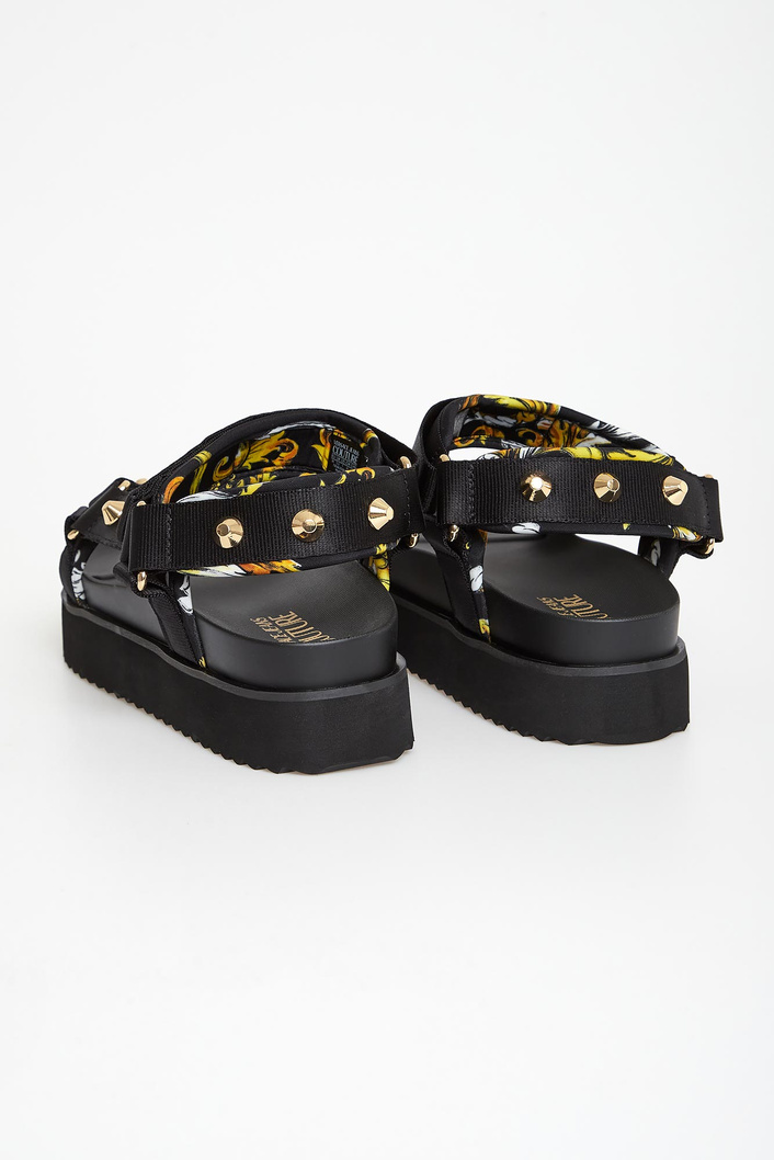 Sandały damskie na platformie VERSACE JEANS COUTURE