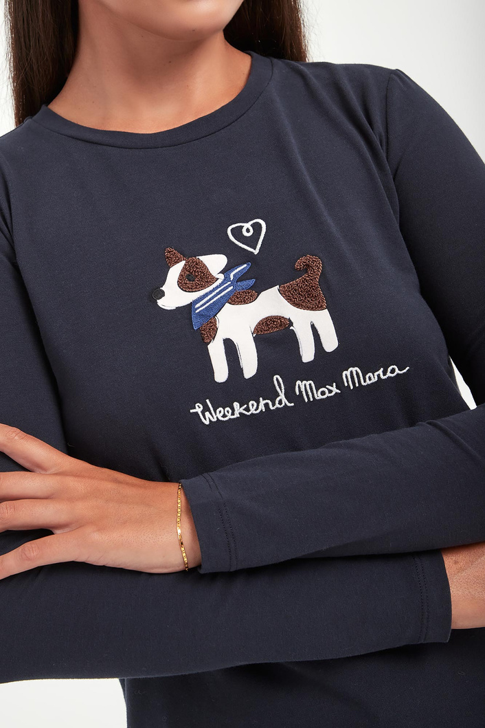 Longsleeve damski Cestino WEEKEND MAX MARA