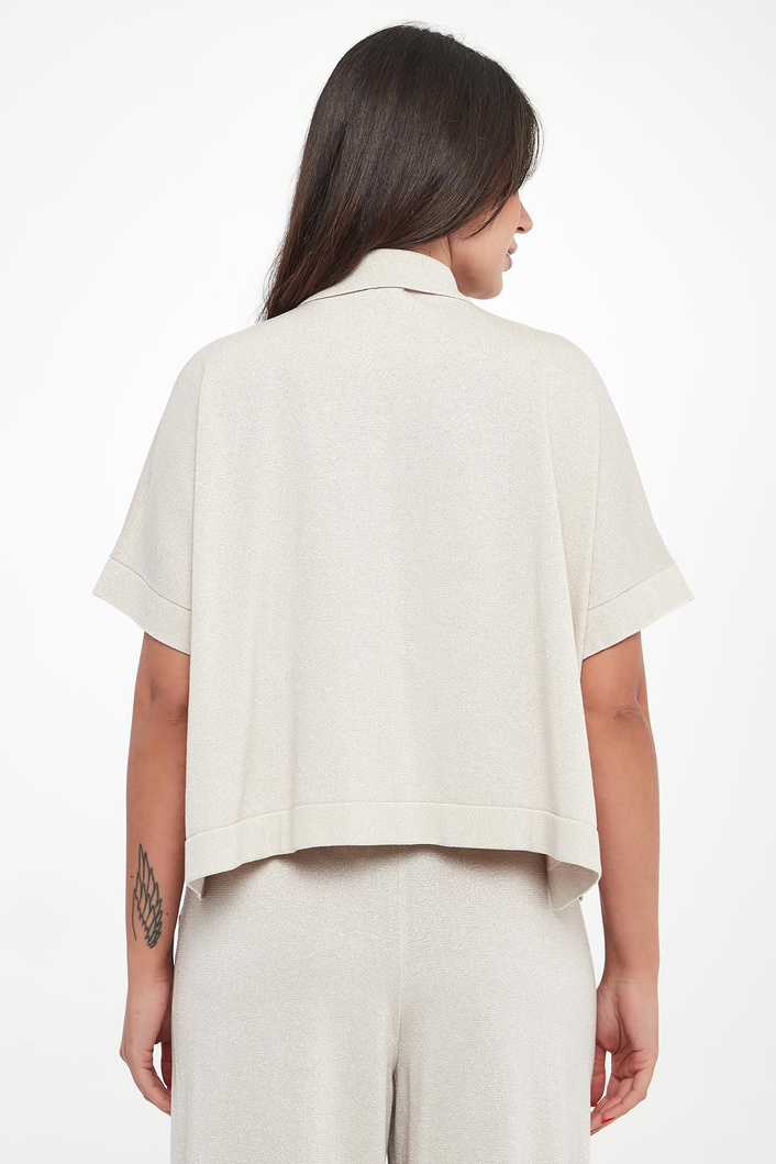 Sweter damski lureksowy PESERICO