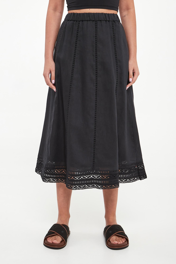Spódnica lniana Gergo WEEKEND MAX MARA