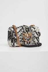 Torebka damska Mini Love Bag Snake PINKO