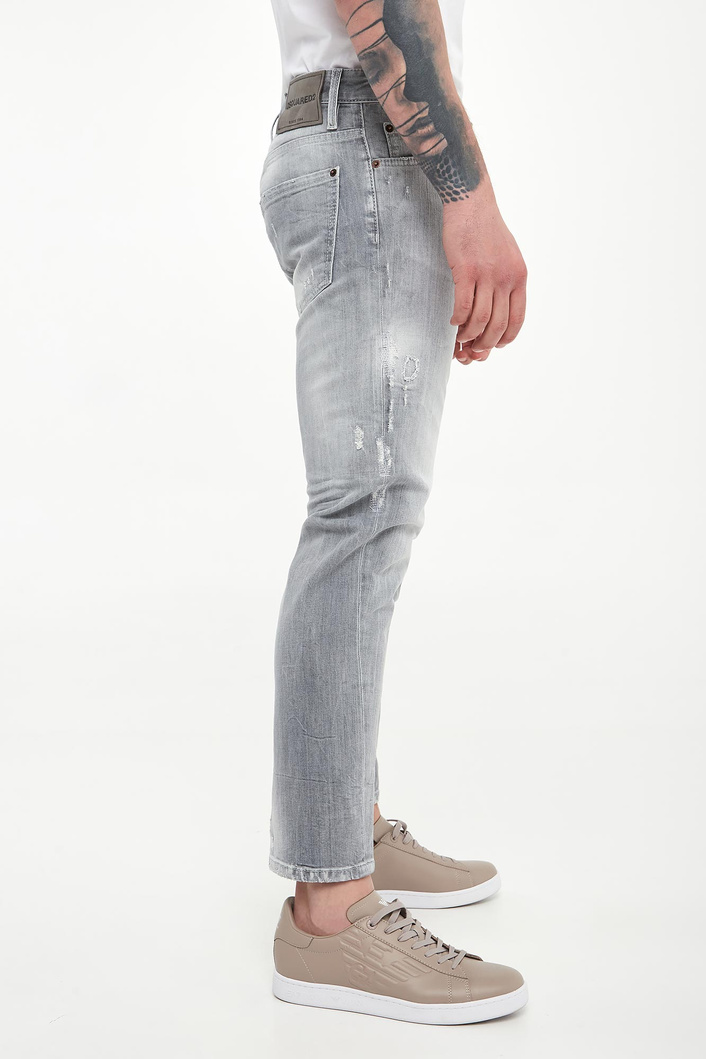 Jeansy męskie Slim Twst DSQUARED2