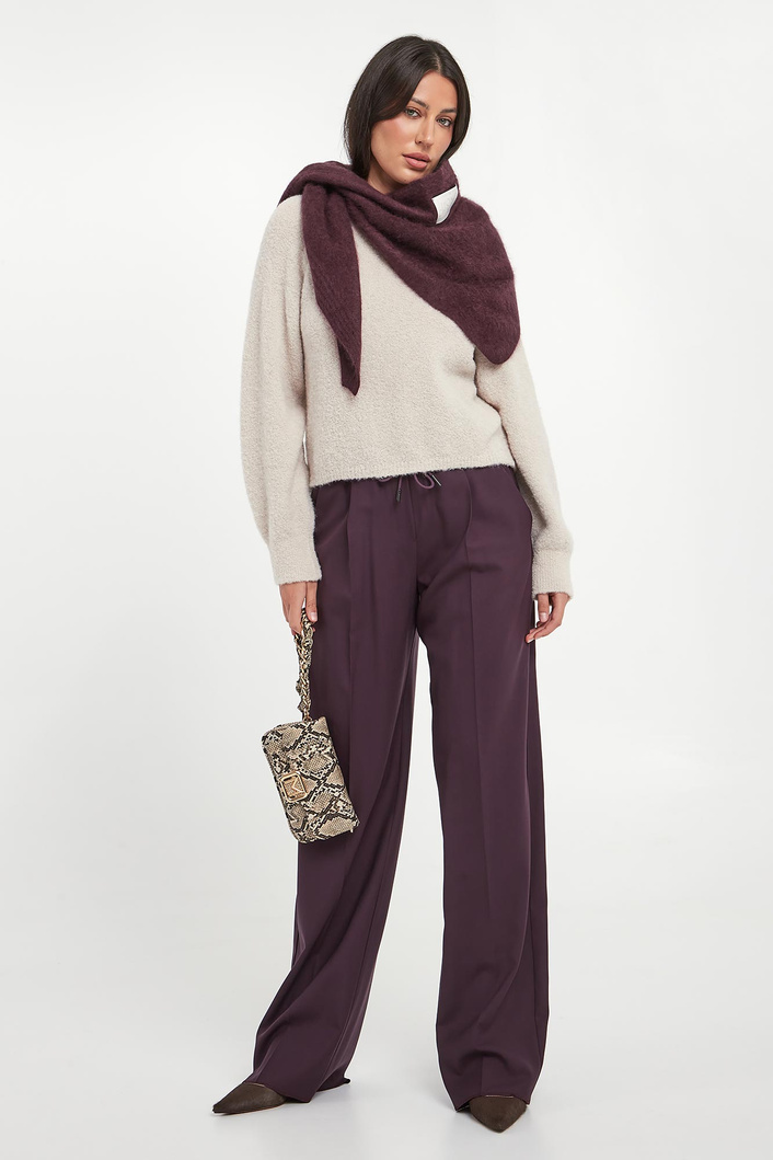 Sweter damski z alpaki Ala MARELLA MONOCHROME