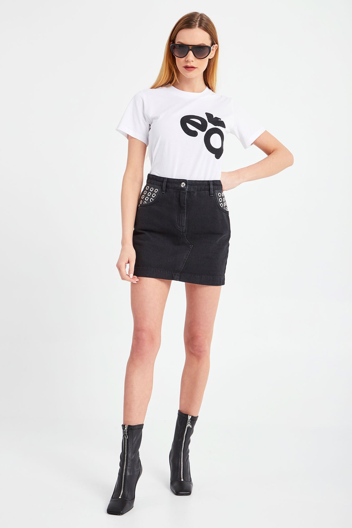 Spódnica jeansowa PATRIZIA PEPE