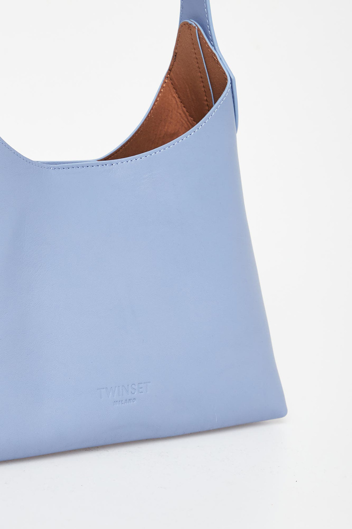 Torebka skórzana hobo TWINSET
