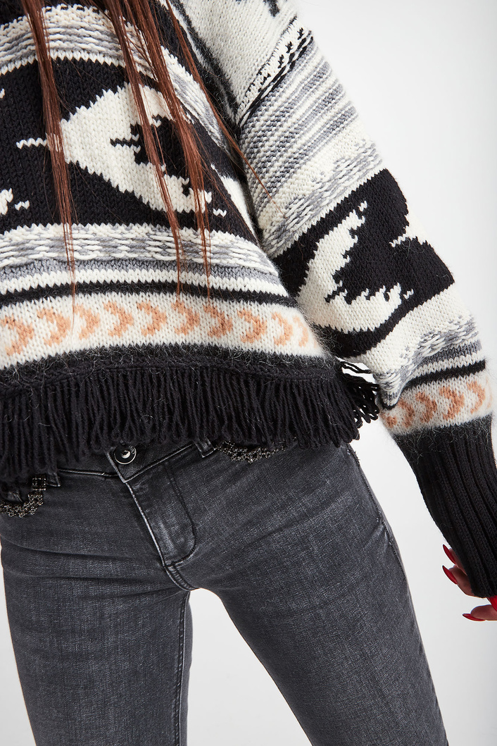 Sweter z wełną TWINSET