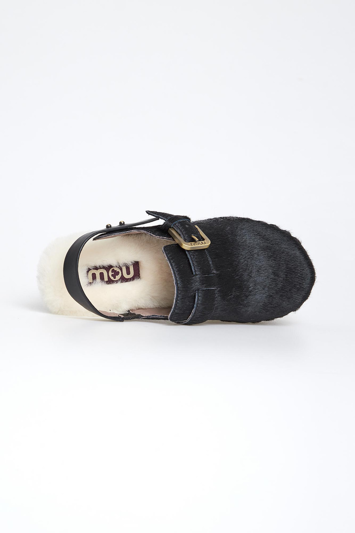Klapki damskie Pony skin clog MOU