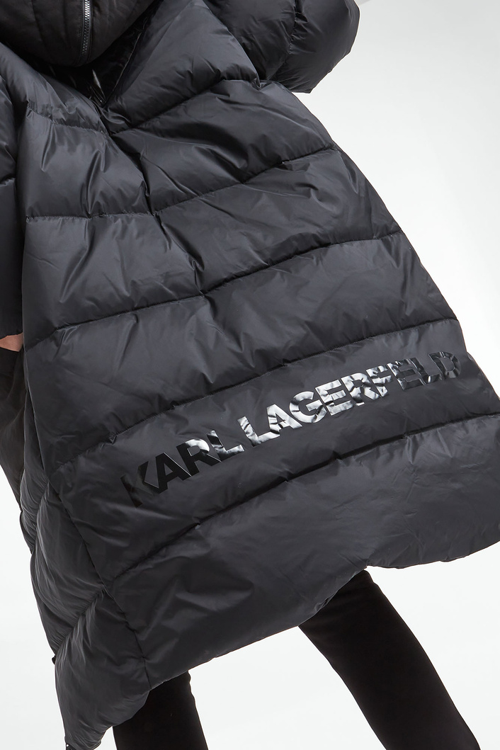 Płaszcz damski pikowany KARL LAGERFELD