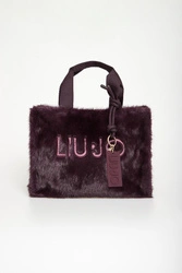 Torebka damska futrzany shopper LIU JO