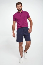 Szorty męskie lniane EMPORIO ARMANI SWIMWEAR