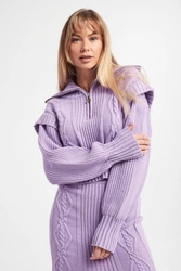 Sweter damski z golfem PATRIZIA PEPE