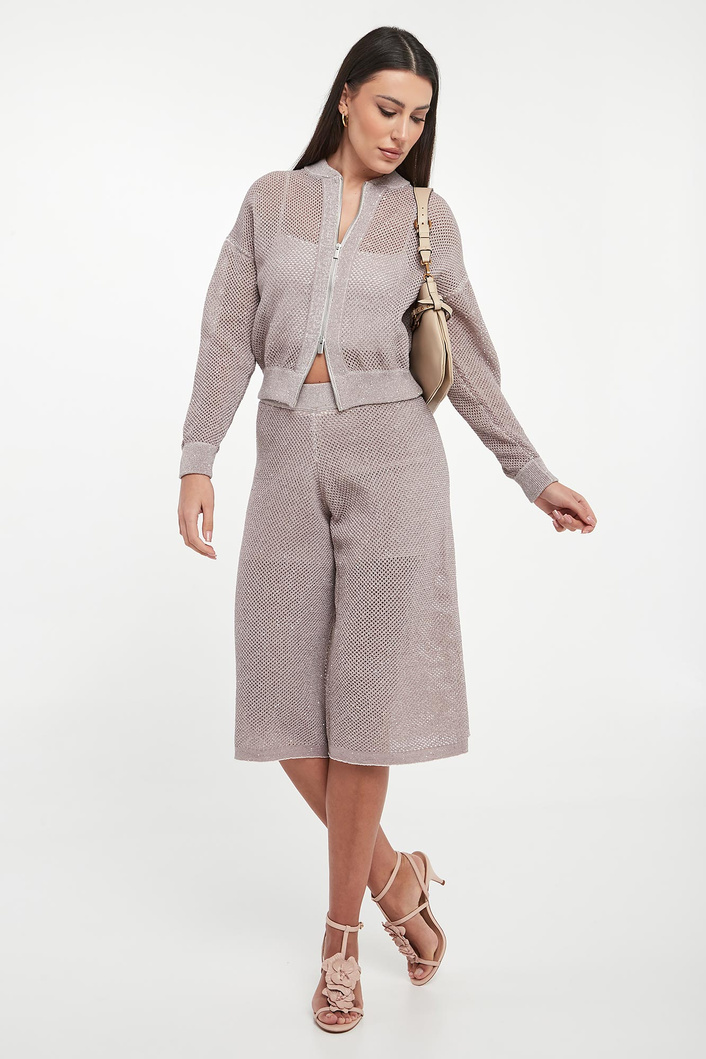 Kardigan damski lureksowy PESERICO